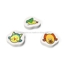 Rubber Eraser Set with Cartoon Design